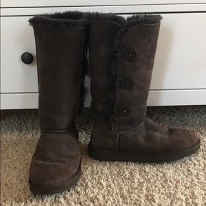 UGG Shoes - Ugg Tall Bailey Button Triplet UGG Shoes - Ugg Tall Bailey Button Triplet